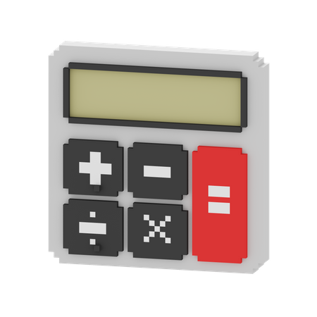 Calculadora  3D Icon