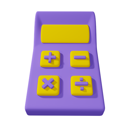 Calculadora  3D Icon