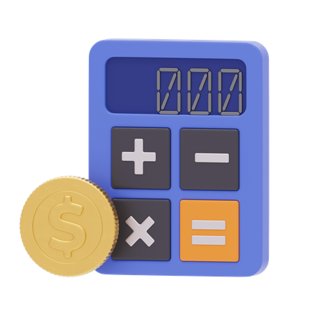 Calculadora  3D Icon