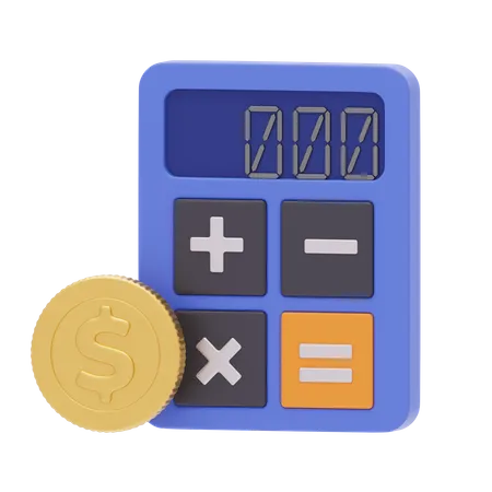 Calculadora  3D Icon