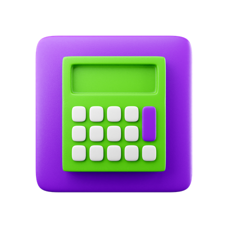 Calculadora  3D Icon