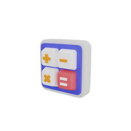 Calculadora  3D Icon