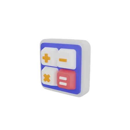 Calculadora  3D Icon