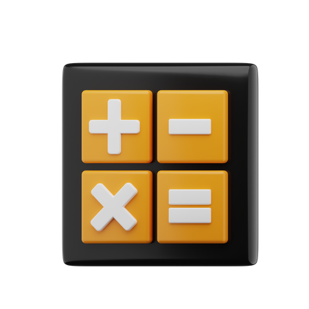 Calculadora  3D Icon