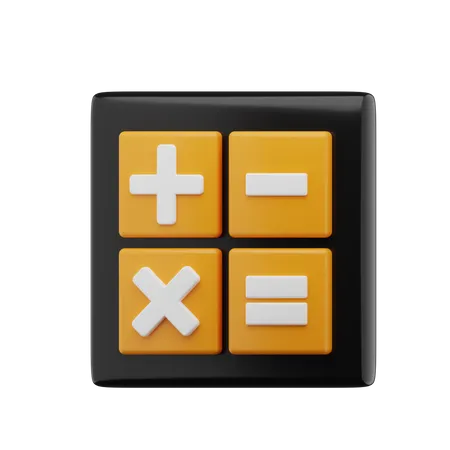 Calculadora  3D Icon