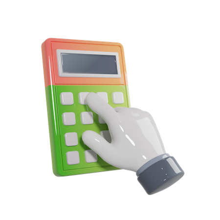 Calculadora  3D Icon