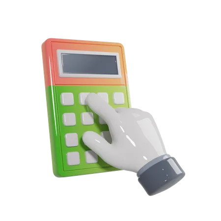 Calculadora  3D Icon