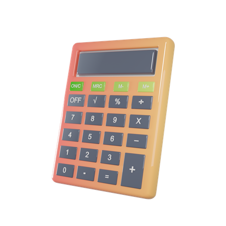 Calculadora  3D Icon