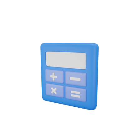 Calculadora  3D Icon