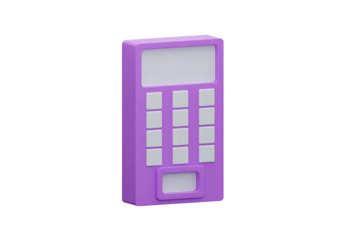 Calculadora  3D Icon