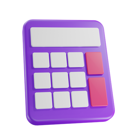 Calculadora  3D Icon