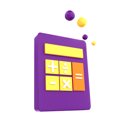 Calculadora  3D Icon