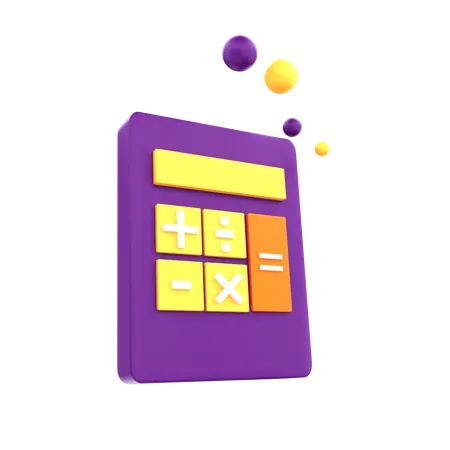 Calculadora  3D Icon