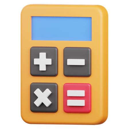 Calculadora  3D Icon