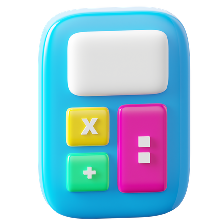 Calculadora  3D Icon