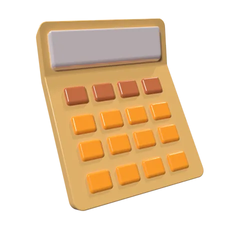 Calculadora  3D Icon