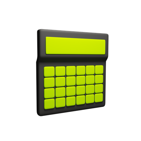 Calculadora  3D Icon