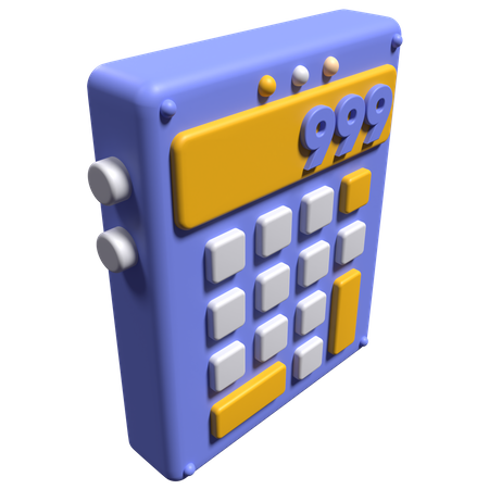 Calculadora  3D Icon