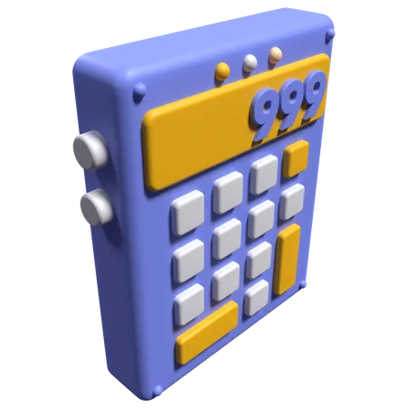 Calculadora  3D Icon