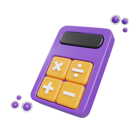 Calculadora  3D Icon