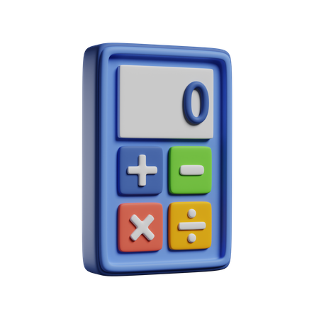 Calculadora  3D Icon