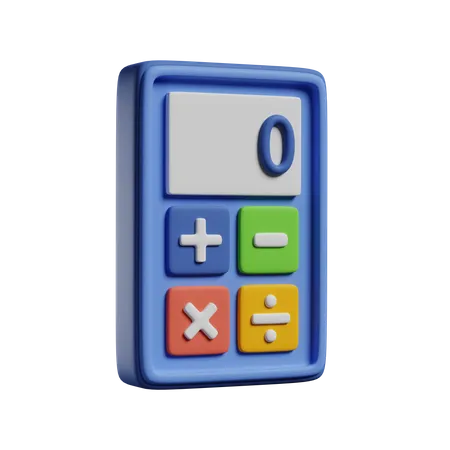 Calculadora  3D Icon