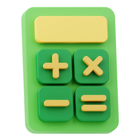 Calculadora  3D Icon