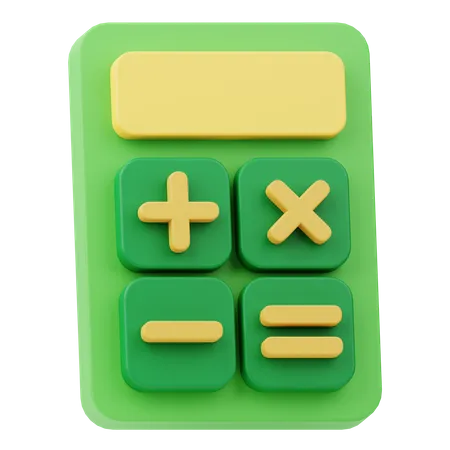 Calculadora  3D Icon