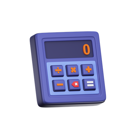 Calculadora  3D Icon