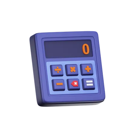 Calculadora  3D Icon