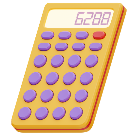 Calculadora  3D Icon