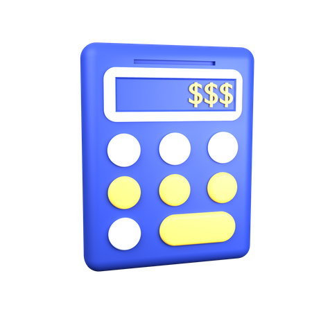 Calculadora  3D Icon