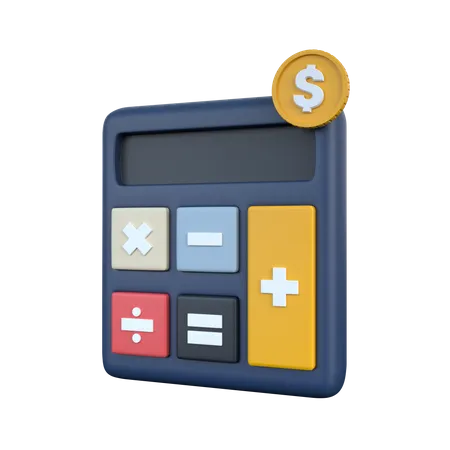 Calculadora  3D Icon