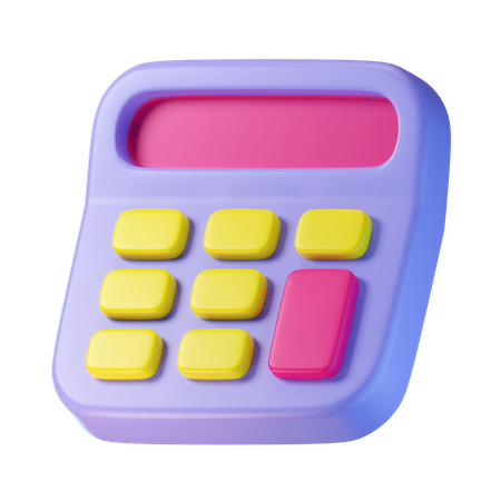 Calculadora  3D Icon