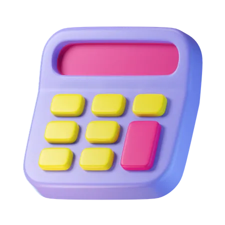 Calculadora  3D Icon