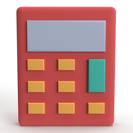 Calculadora  3D Icon