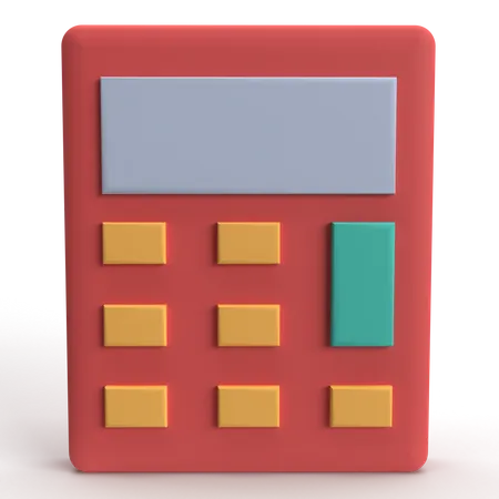 Calculadora  3D Icon