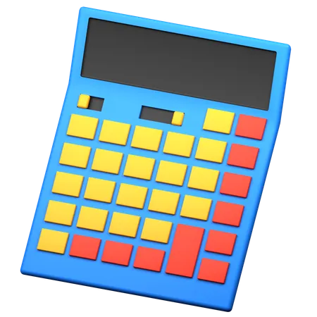 Calculadora  3D Icon