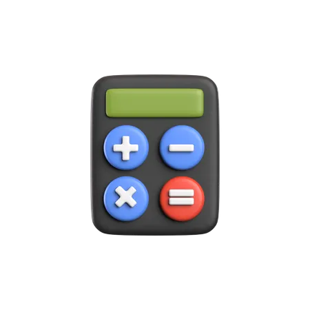 Calculadora  3D Icon