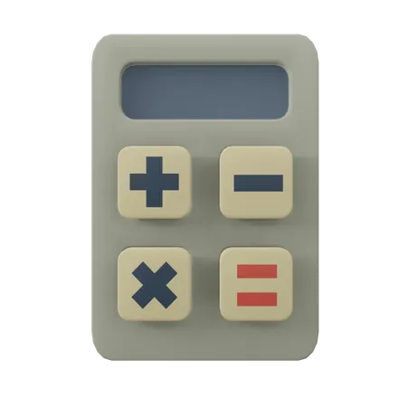 Calculadora  3D Icon