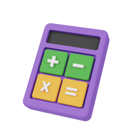 Calculadora  3D Icon