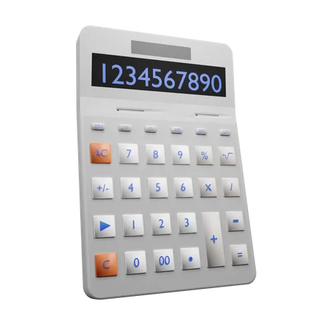 Calculadora  3D Icon