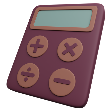 Calculadora  3D Icon