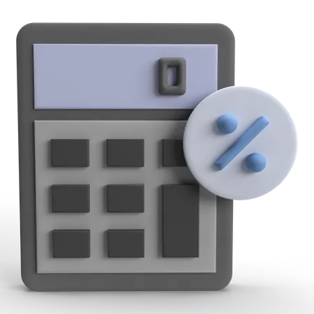 Calculadora  3D Icon