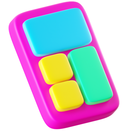 Calculadora  3D Icon