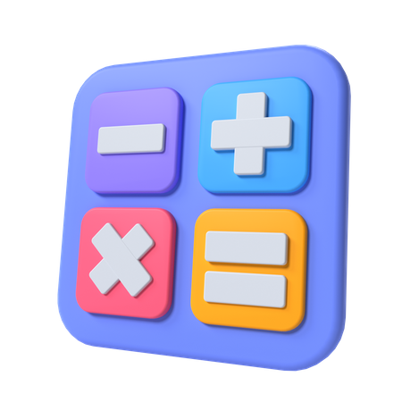 Calculadora  3D Icon