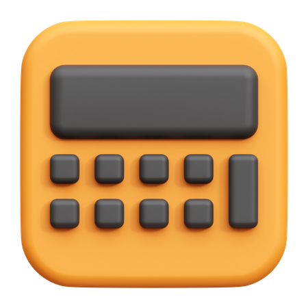 Calculadora  3D Icon