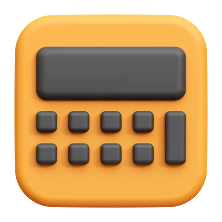 Calculadora  3D Icon