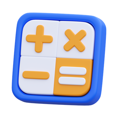 Calculadora  3D Icon