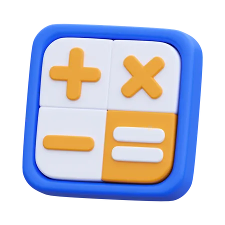 Calculadora  3D Icon